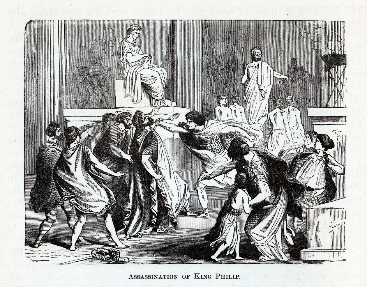 Fülöp király meggyilkolása, 1882 alkotó: Unbekannt