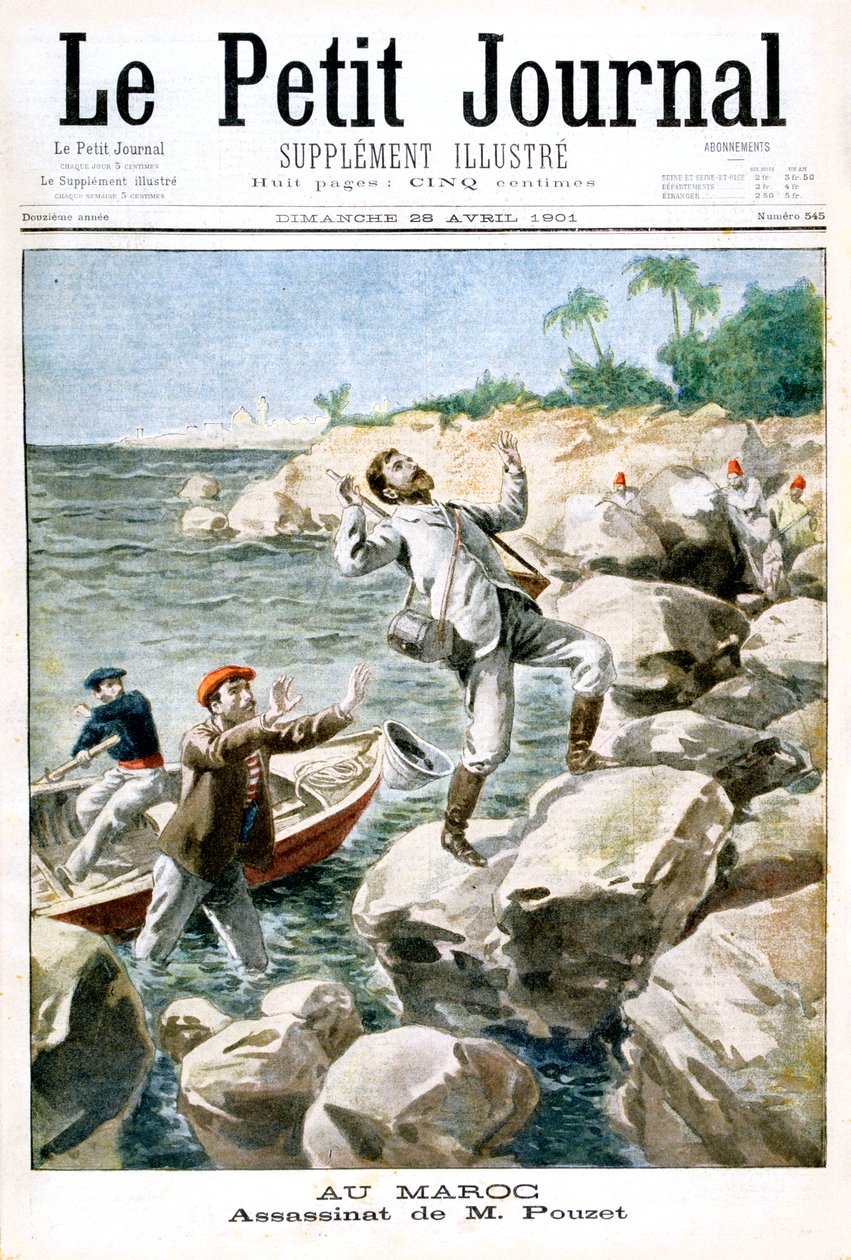 M. Pouzet meggyilkolása, 1901 alkotó: Unbekannt
