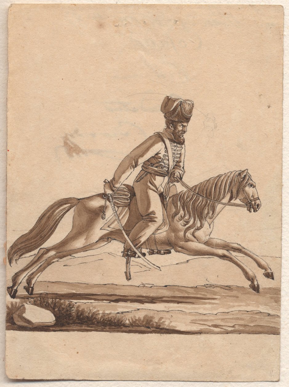 Kozák atamán, 1818 alkotó: Unbekannt