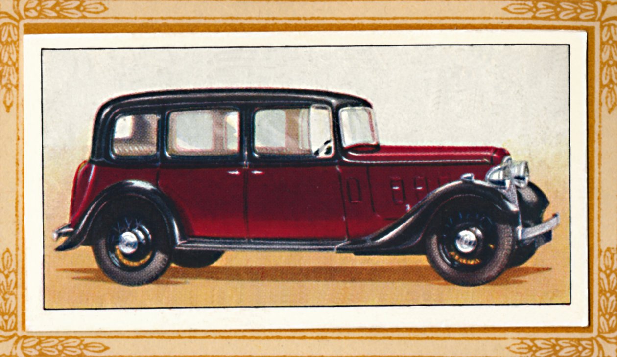 Austin Sixteen York Saloon, 1936 alkotó: Unbekannt