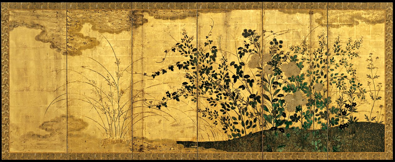 Őszi táj vadlibákkal, c. 1650 alkotó: Unbekannt