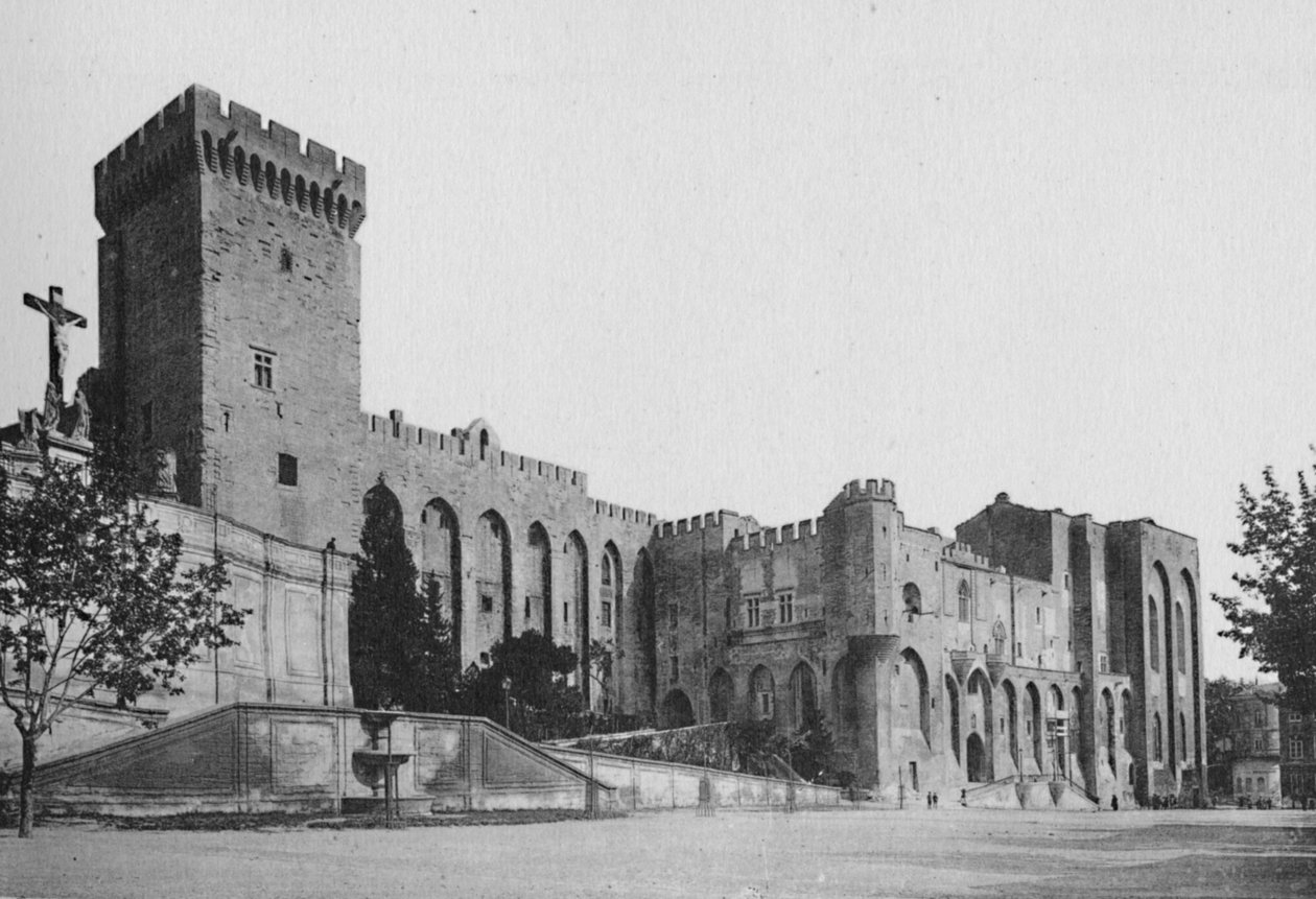 Avignon - Pápai palota, 1925 alkotó: Unbekannt