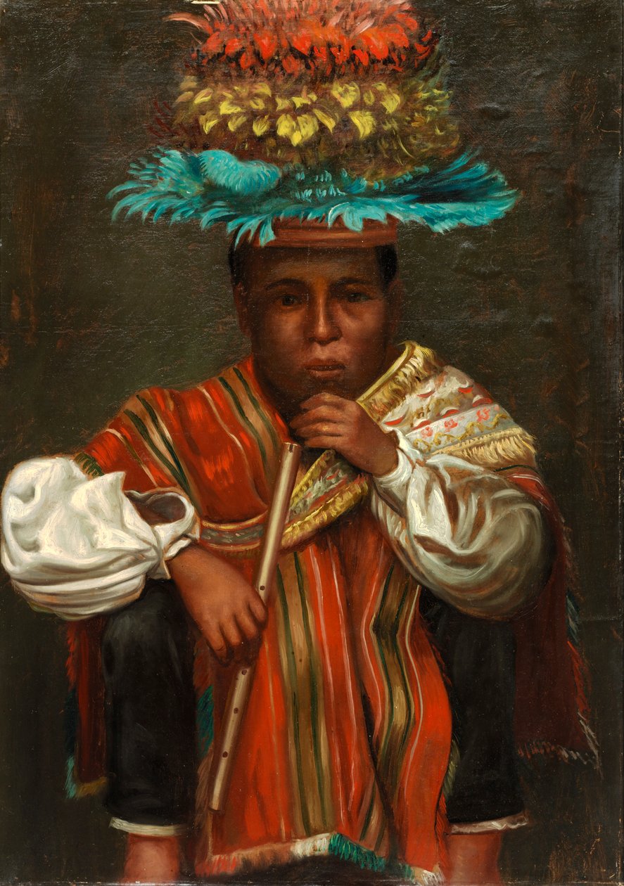 Aymara Boy, kb. 1890-1892. alkotó: Unbekannt