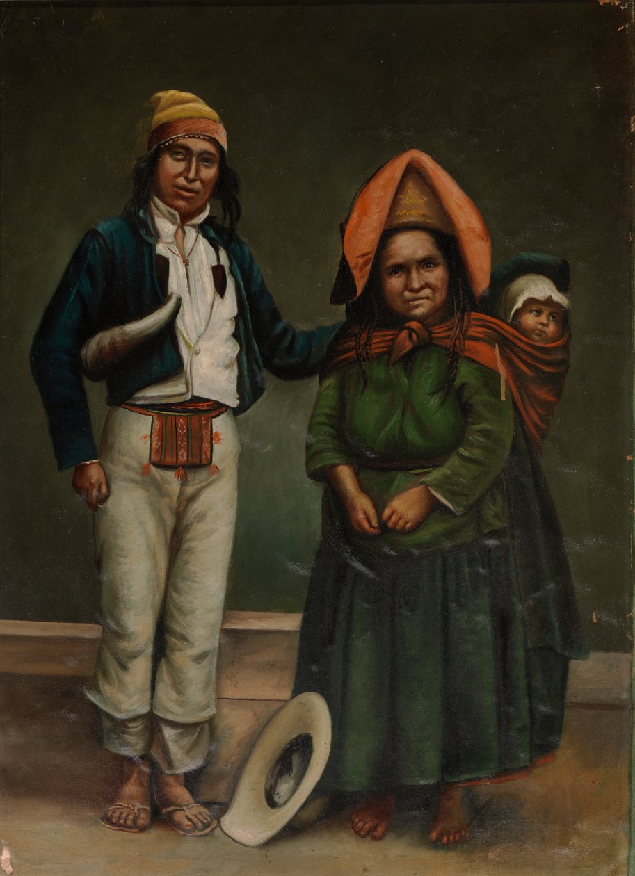Aymara indiánok, kb. 1890-1892. alkotó: Unbekannt