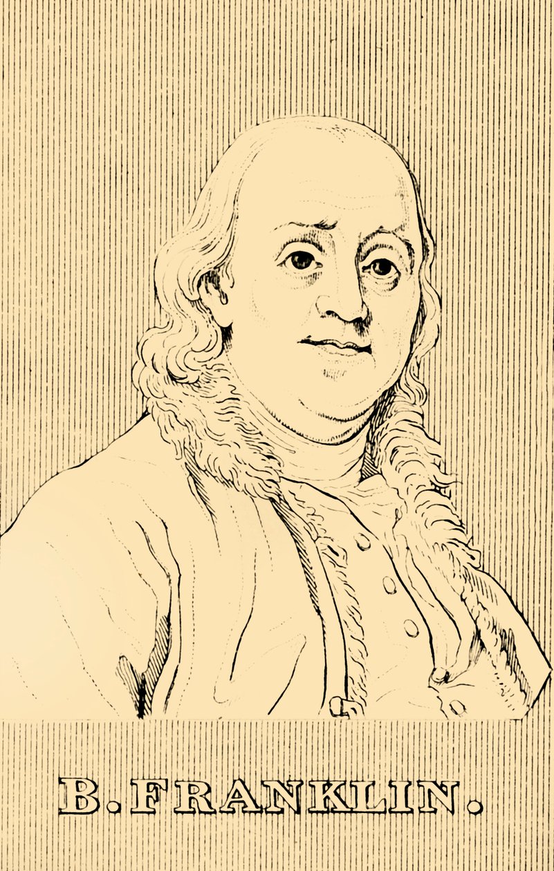 B. Franklin, 1706-1790, 1830. alkotó: Unbekannt