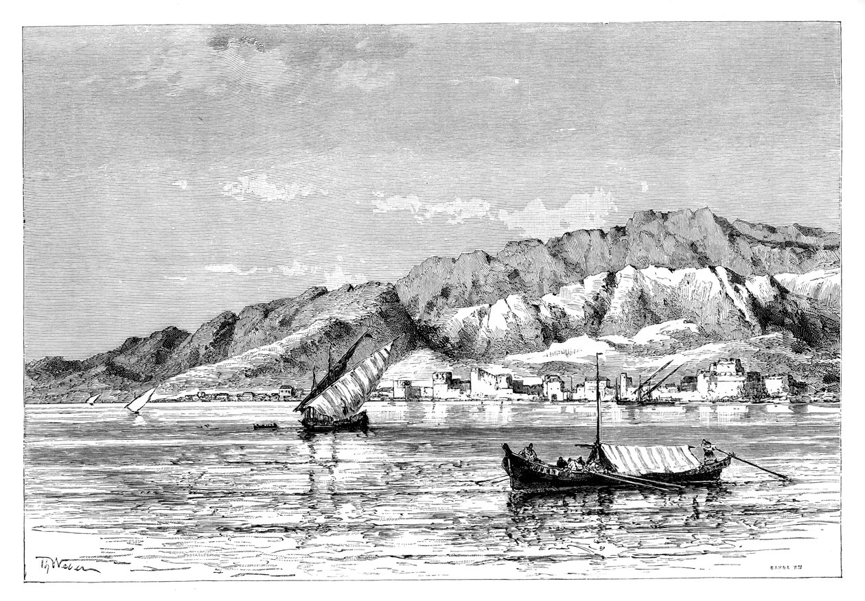 Bandar-e Abbas, Irán, 1895 alkotó: Unbekannt
