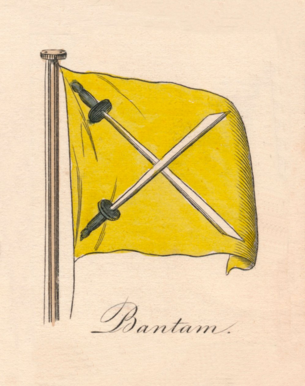 Bantam, 1838 alkotó: Unbekannt