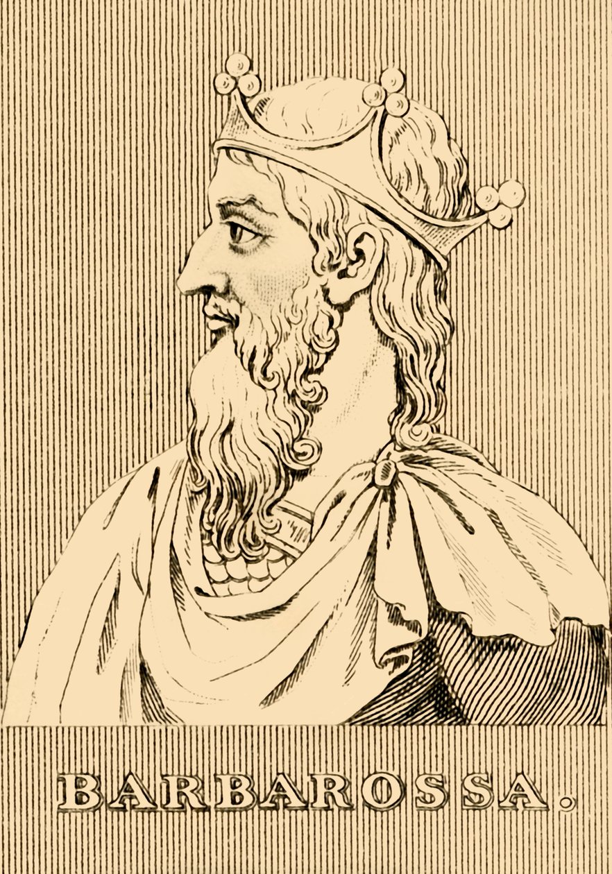 Barbarossa, 1122-1190, 1830. alkotó: Unbekannt
