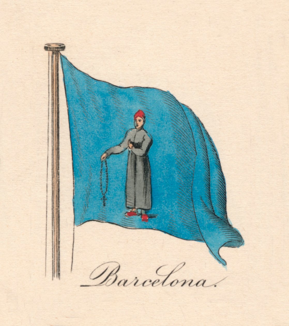 Barcelona, 1838 alkotó: Unbekannt