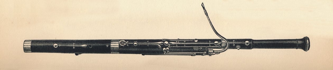 Fagott, 1895. alkotó: Unbekannt