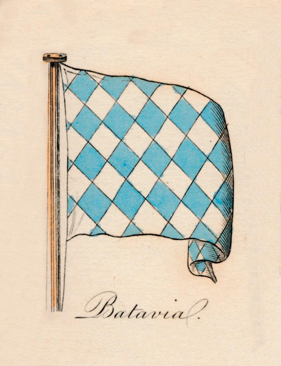 Batavia, 1838 alkotó: Unbekannt