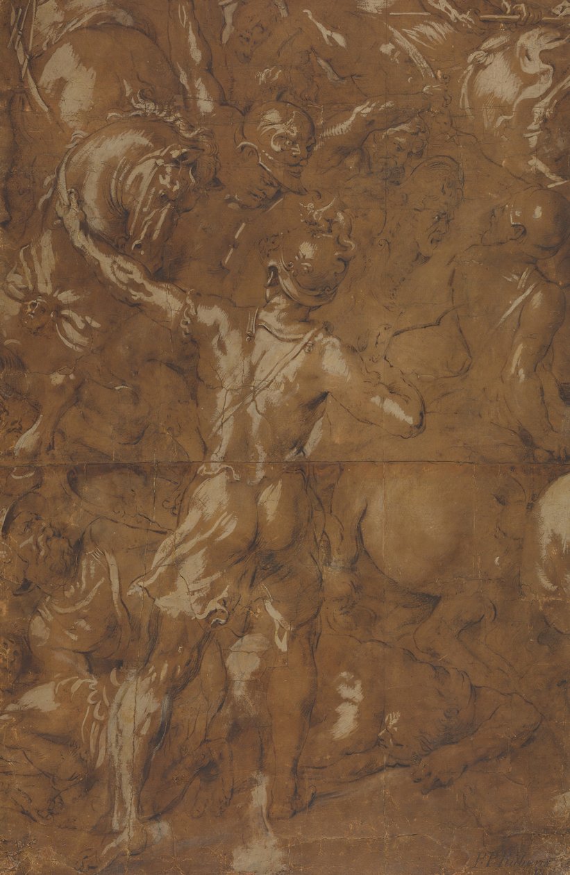 Battle Scene, n.d. alkotó: Unbekannt