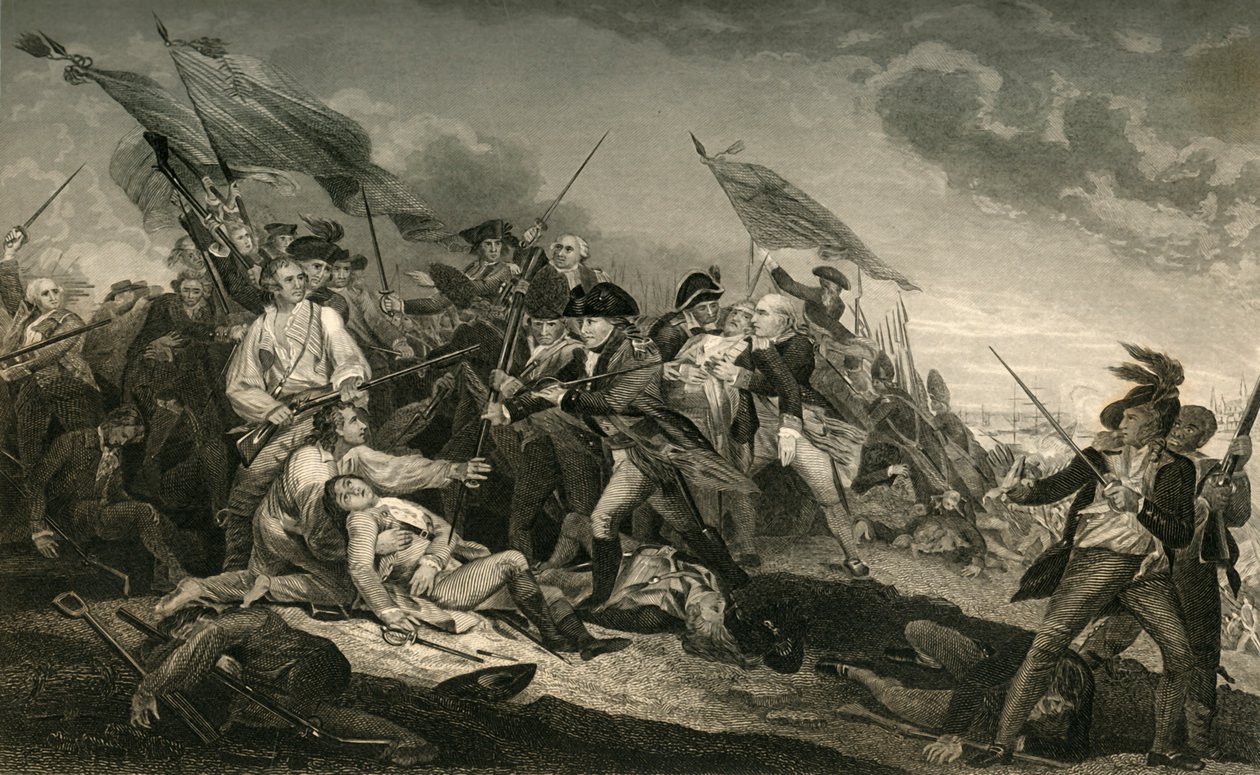 Bunker Hill-i csata, 1877. alkotó: Unbekannt