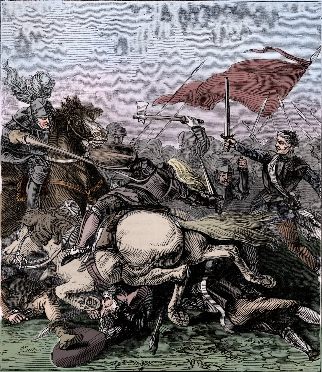 Battle of Flodden, 1513, c1910 alkotó: Unbekannt