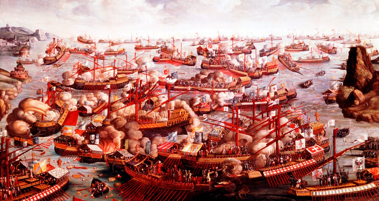 Lepantói csata, 1571. október alkotó: Unbekannt