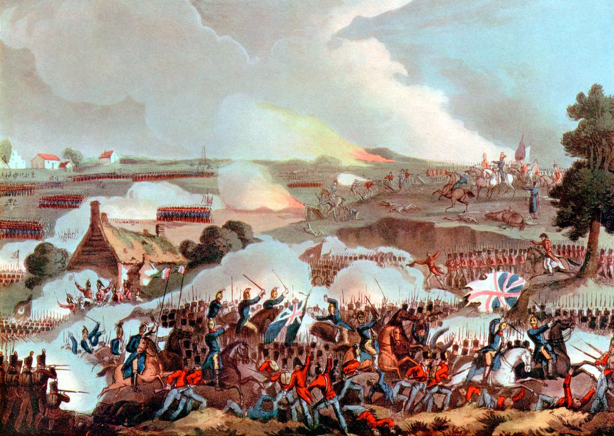 Waterloo-i csata, Belgium, 1815 alkotó: Unbekannt