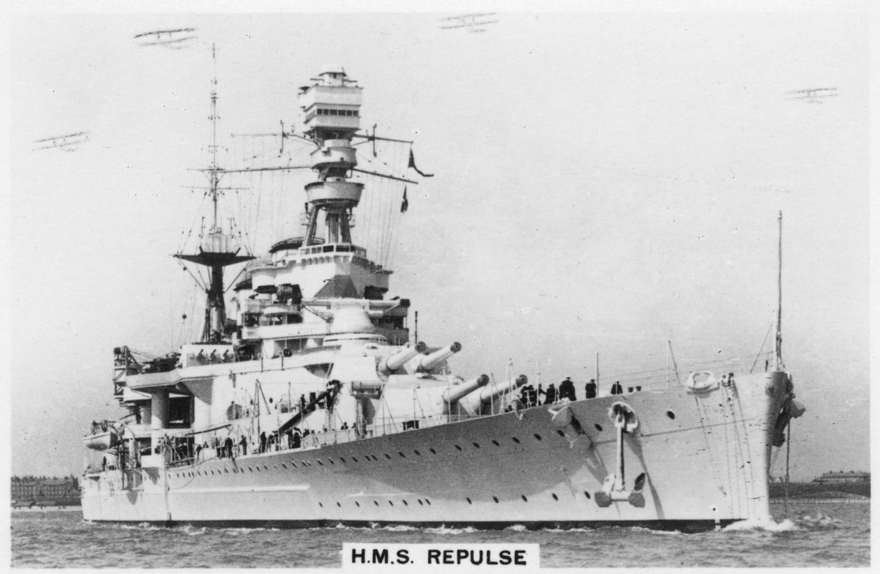 HMS Repulse csatacirkáló, 1937 alkotó: Unbekannt