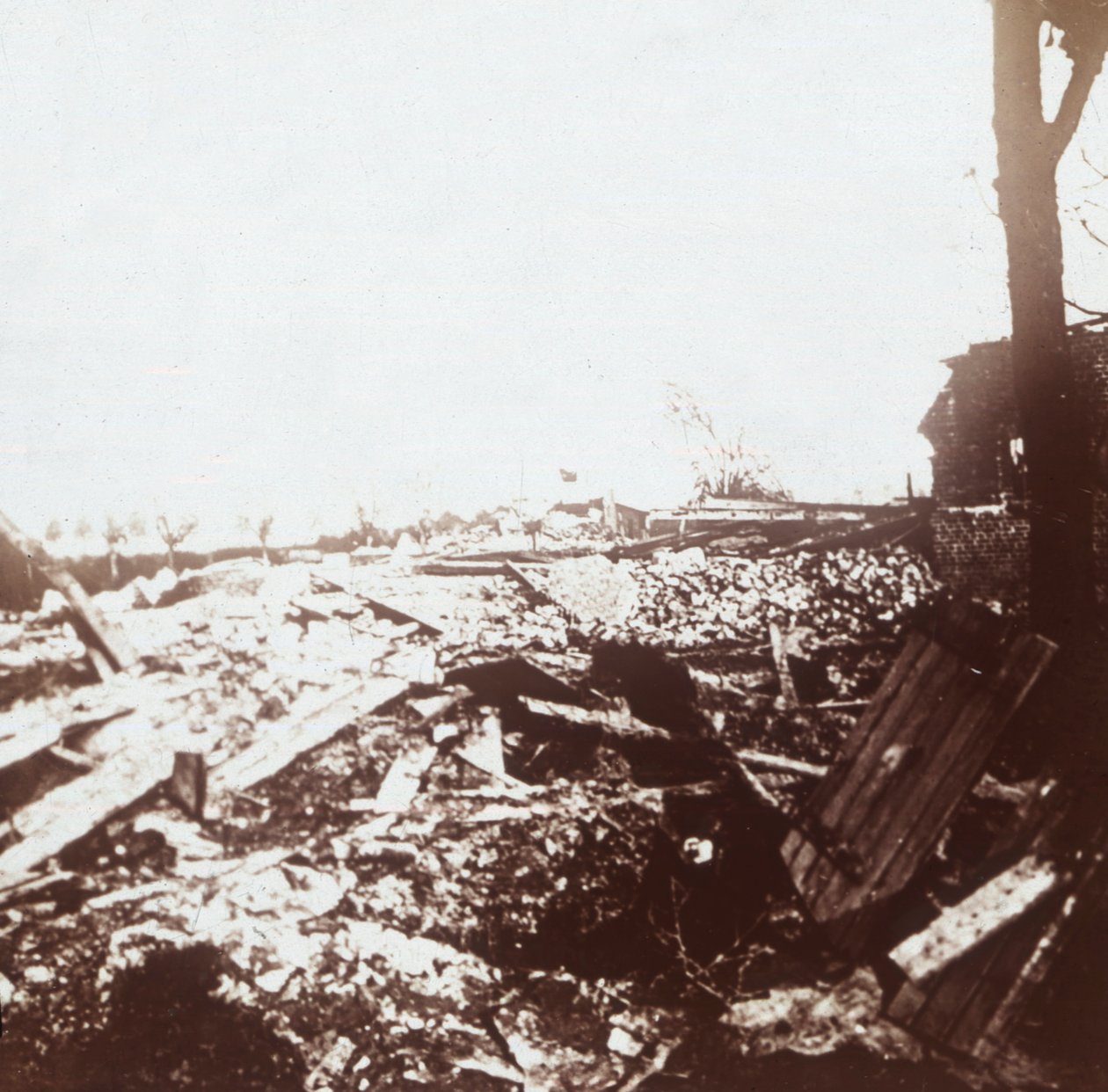 Battlefield, Roeselare, Flandria, Belgium, 1914-c1918 alkotó: Unbekannt