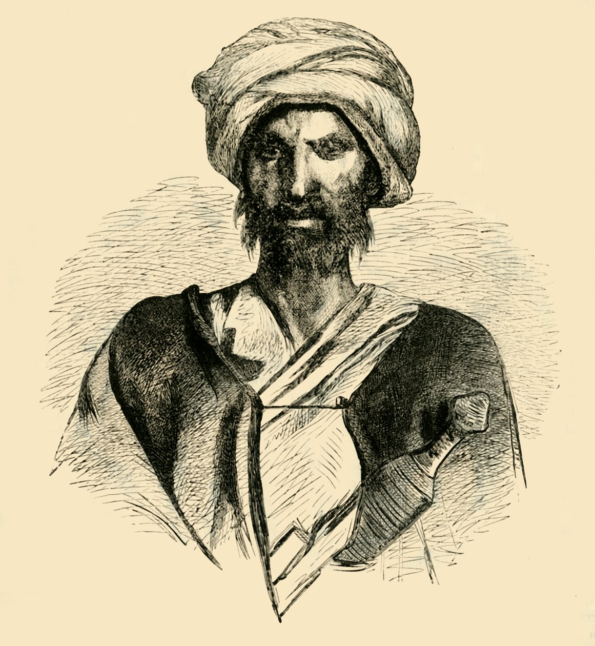 Arab beduin, 1890. alkotó: Unbekannt