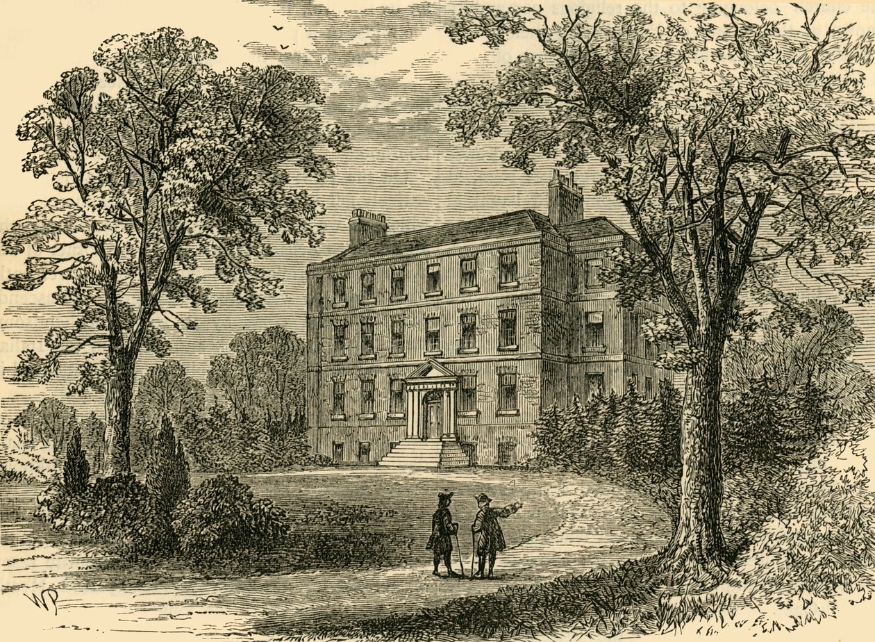 Belsize-ház 1800-ban, 1876 c. alkotó: Unbekannt