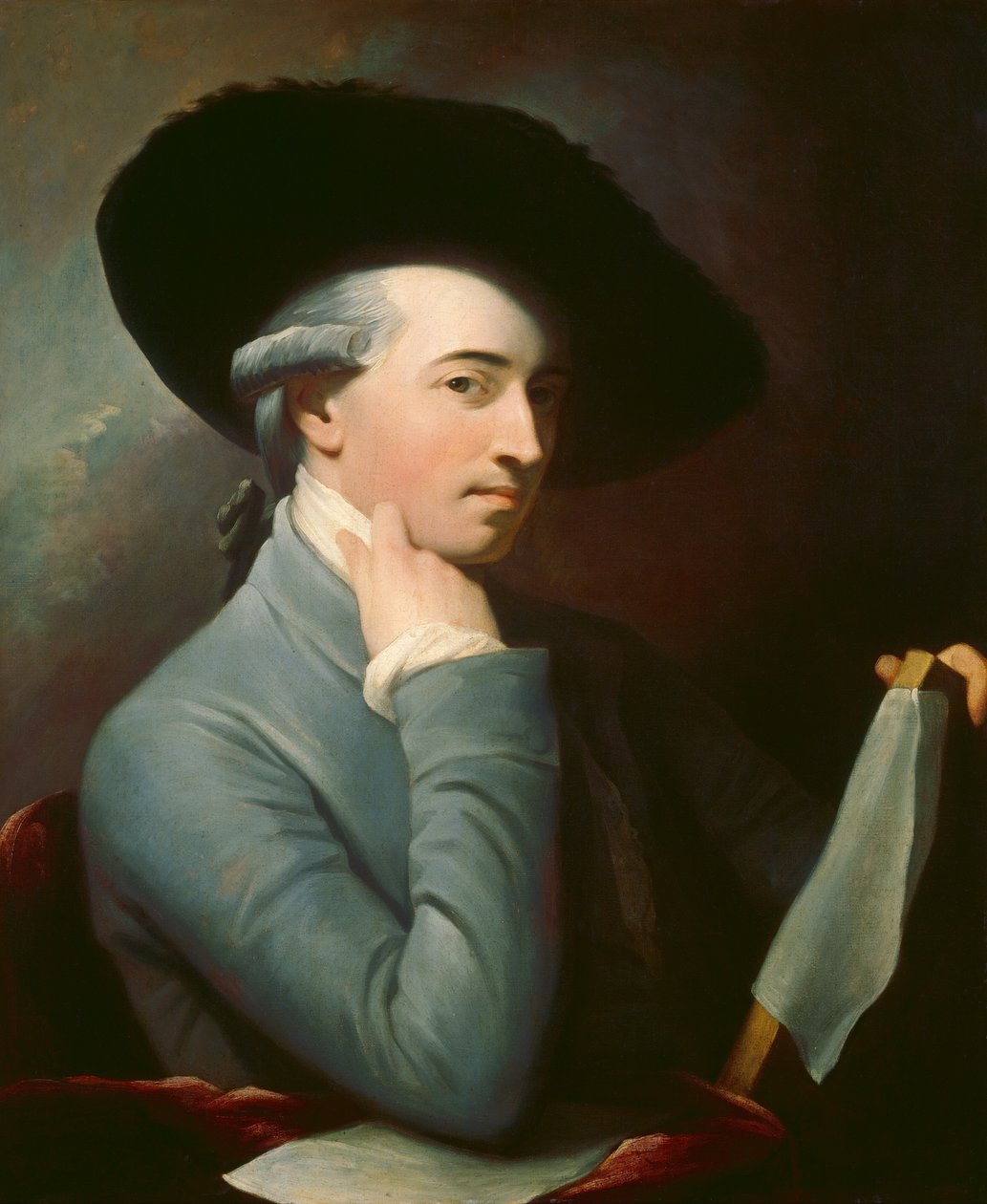 Benjamin West, c. 1776. alkotó: Unbekannt