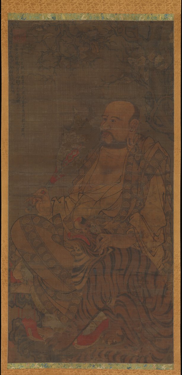 Bhadra, A hatodik Luohan, 1345-ben. alkotó: Unbekannt