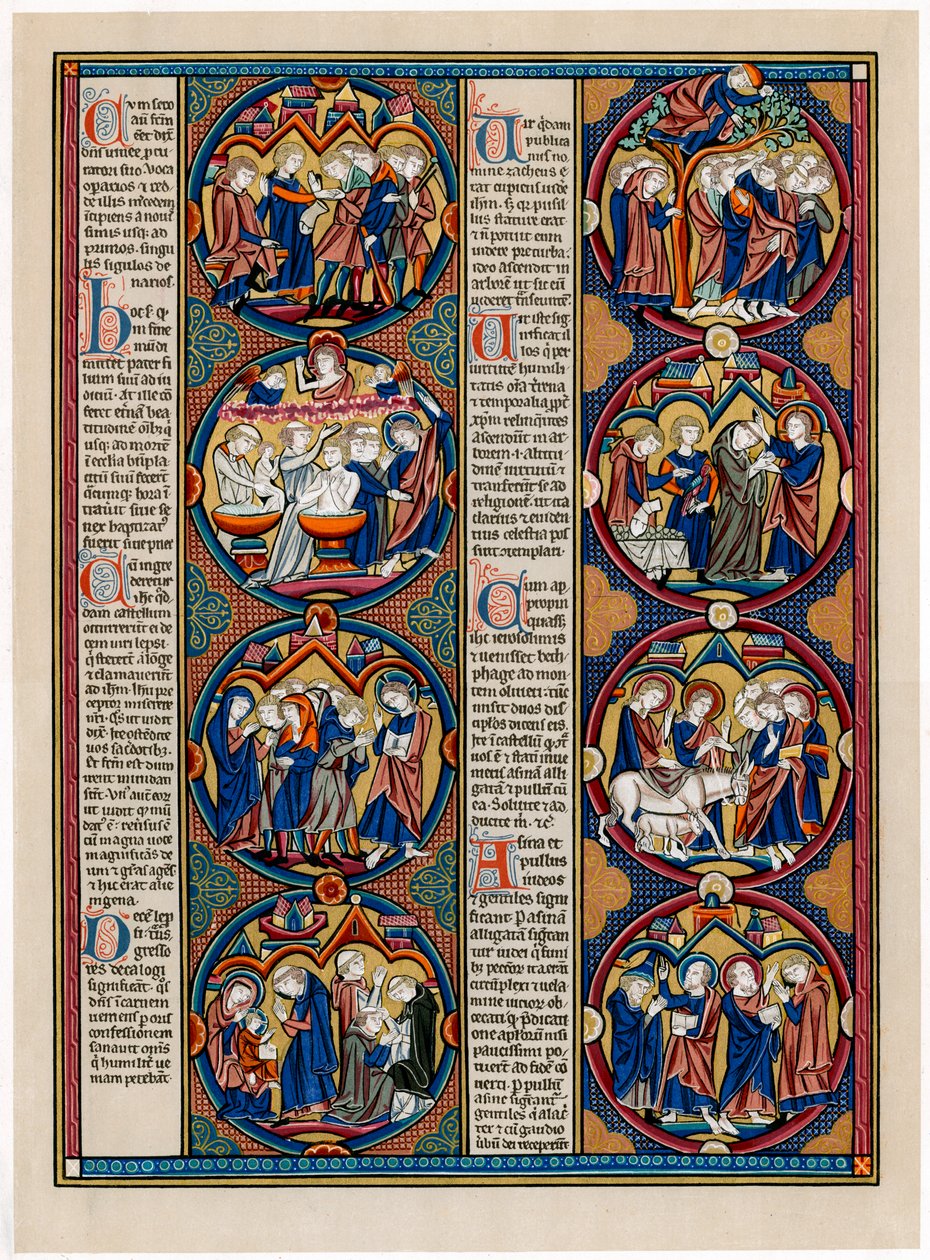 Biblia jelenetek, 13. század vége alkotó: Unbekannt