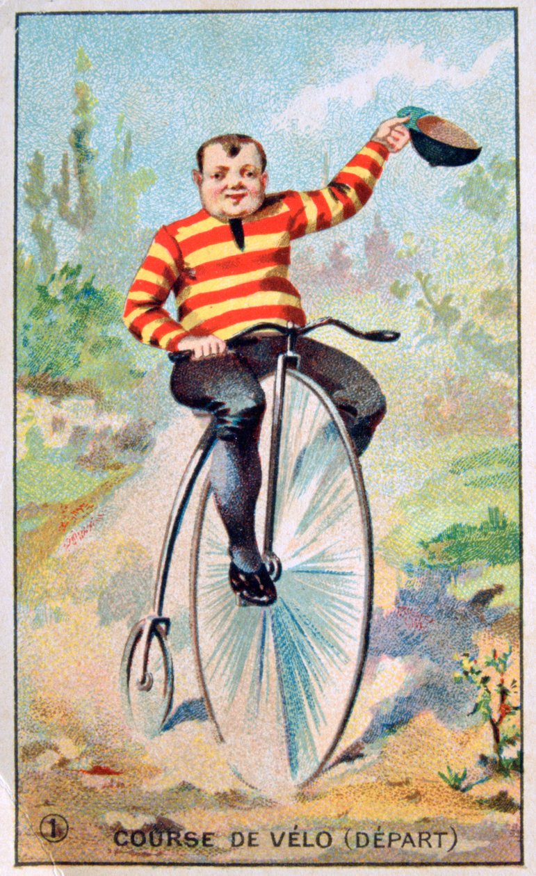Kerékpárverseny, c1900 alkotó: Unbekannt