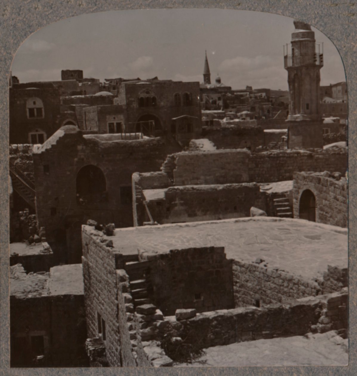 Lydda madártávlatból, 1900 alkotó: Unbekannt