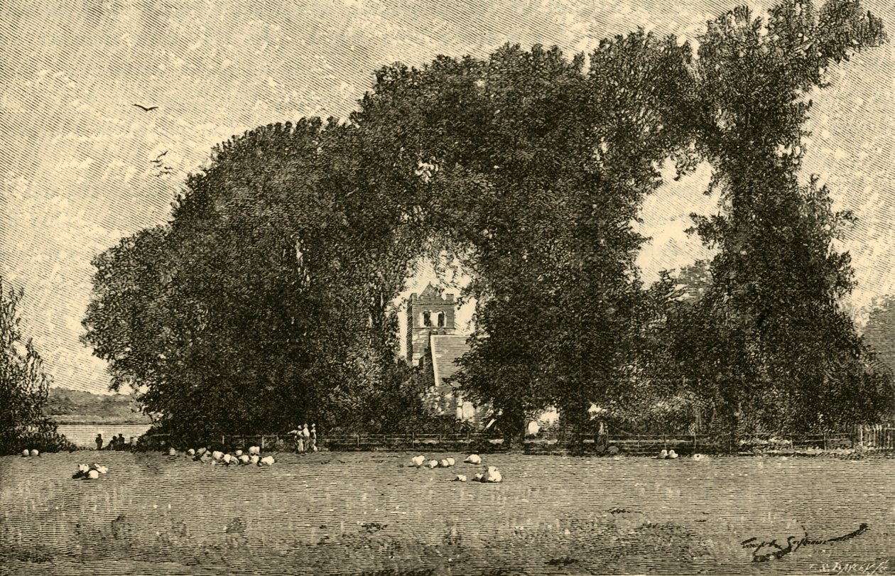 Bisham-templom, 1898. alkotó: Unbekannt