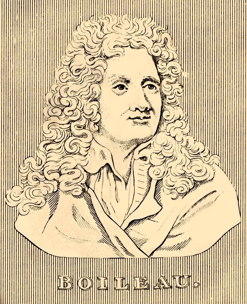 Boileau, 1636-1711, 1830. alkotó: Unbekannt