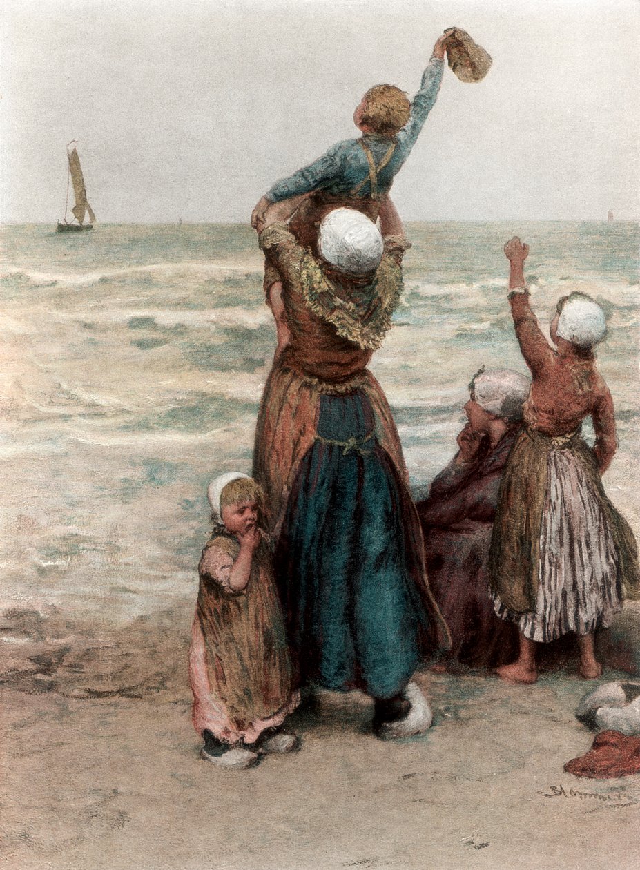Bon Voyage!, 1889 alkotó: Unbekannt