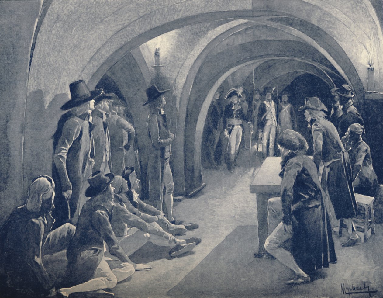 Bonaparte a Panthéon klub bezárása, 1796, 1896. alkotó: Unbekannt
