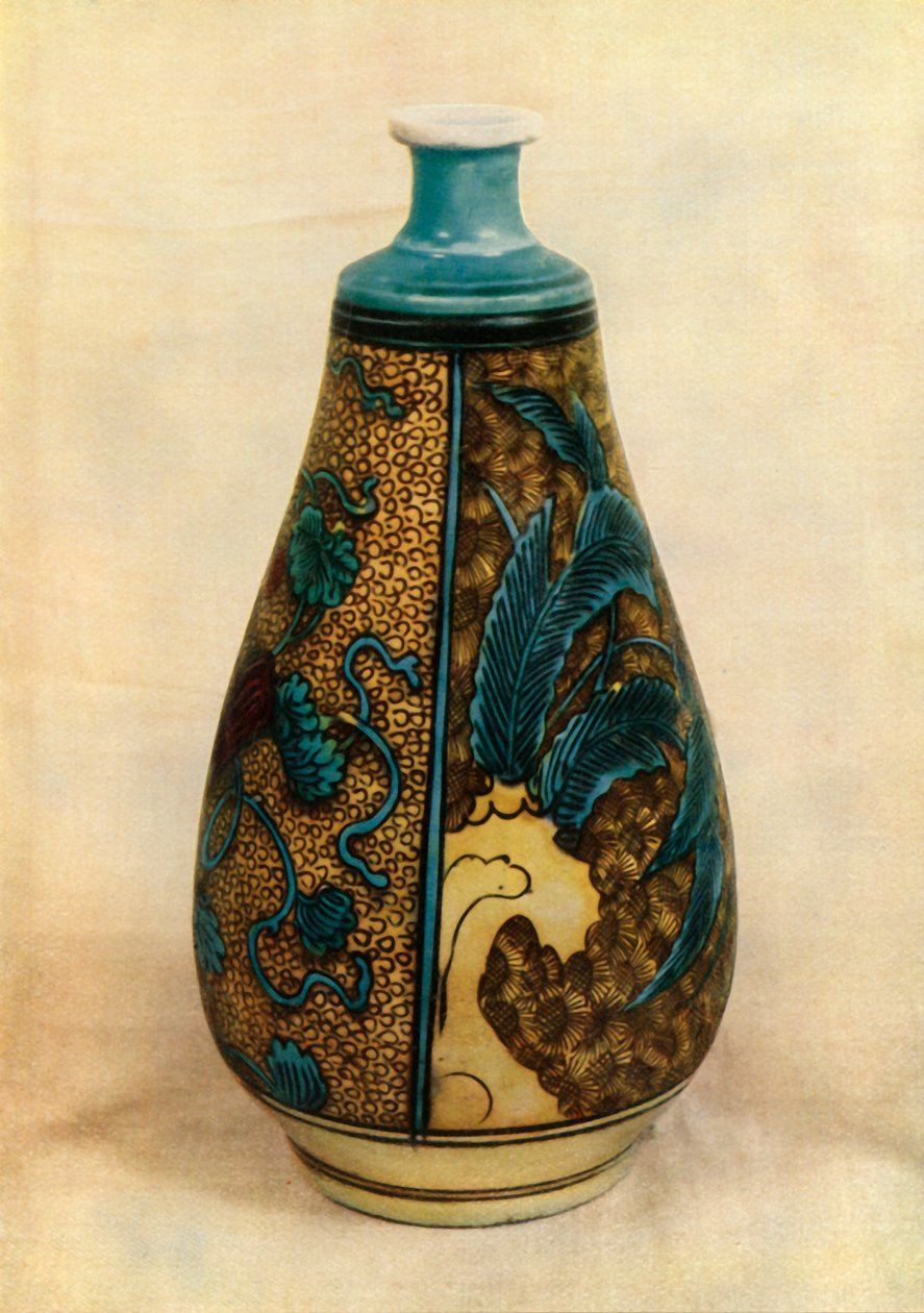 Palack - japán Kutani, 17. század vége, 1945. alkotó: Unbekannt