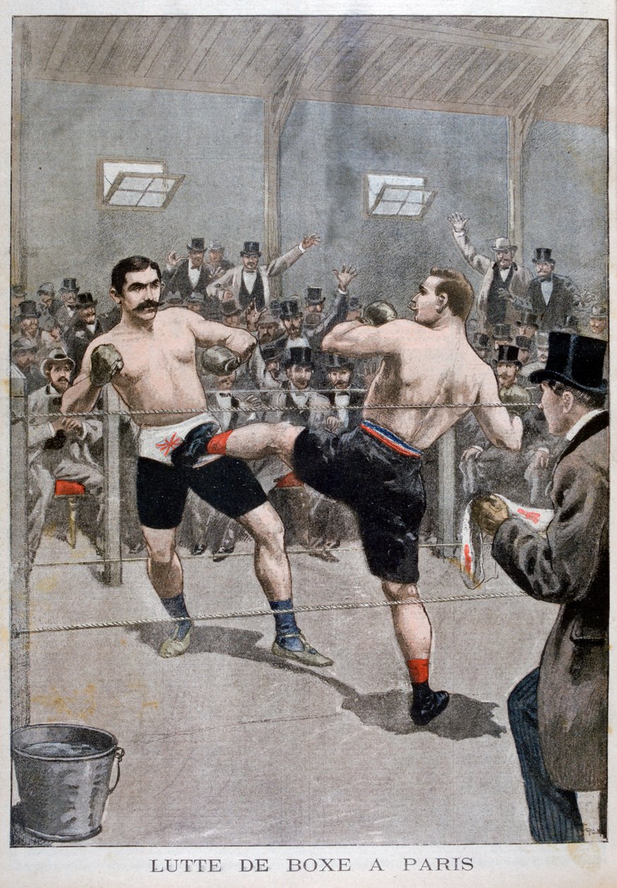 Boksz Párizsban, 1899 alkotó: Unbekannt