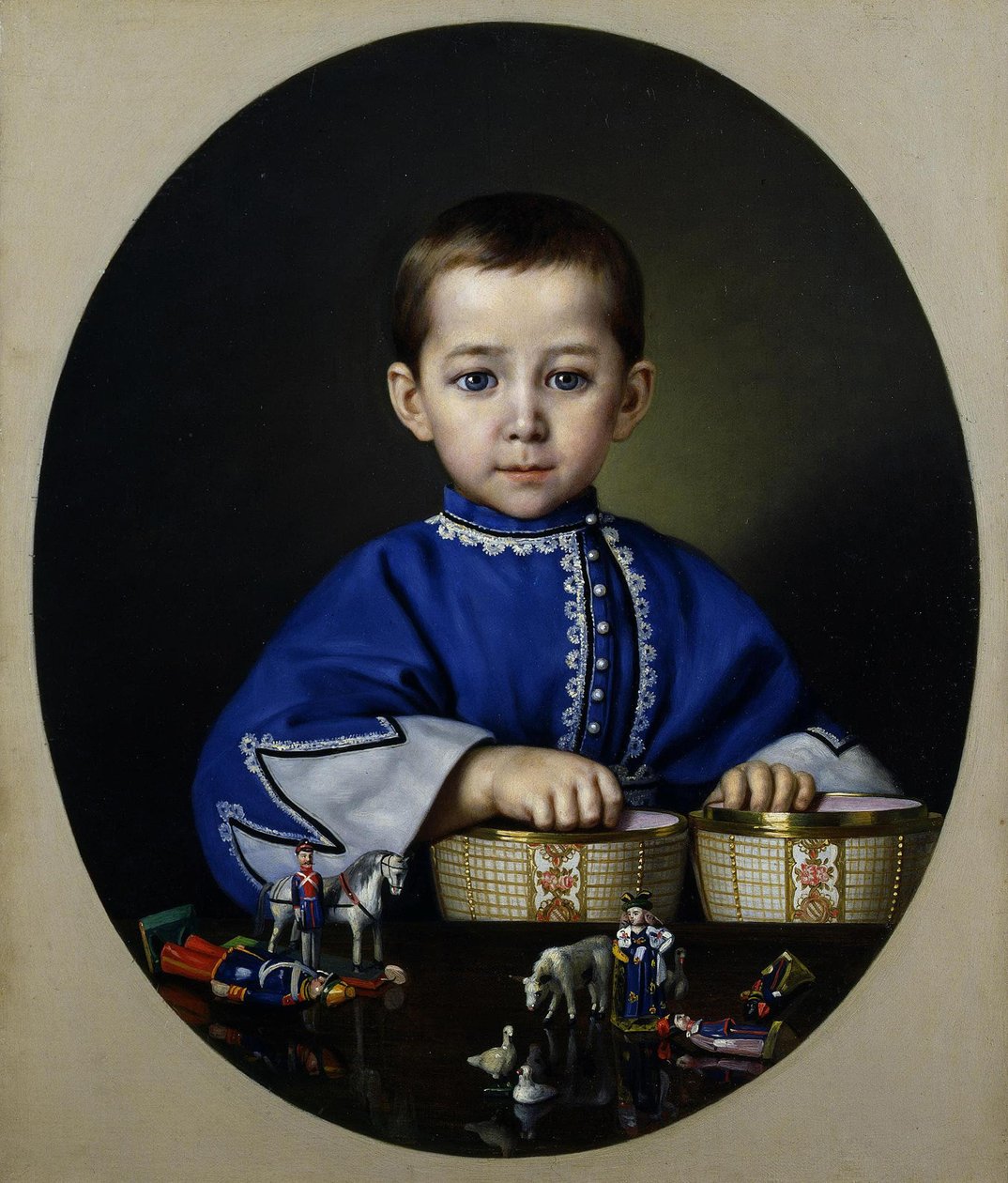Fiú a Terlikov családból, 1870-1880 alkotó: Unbekannt