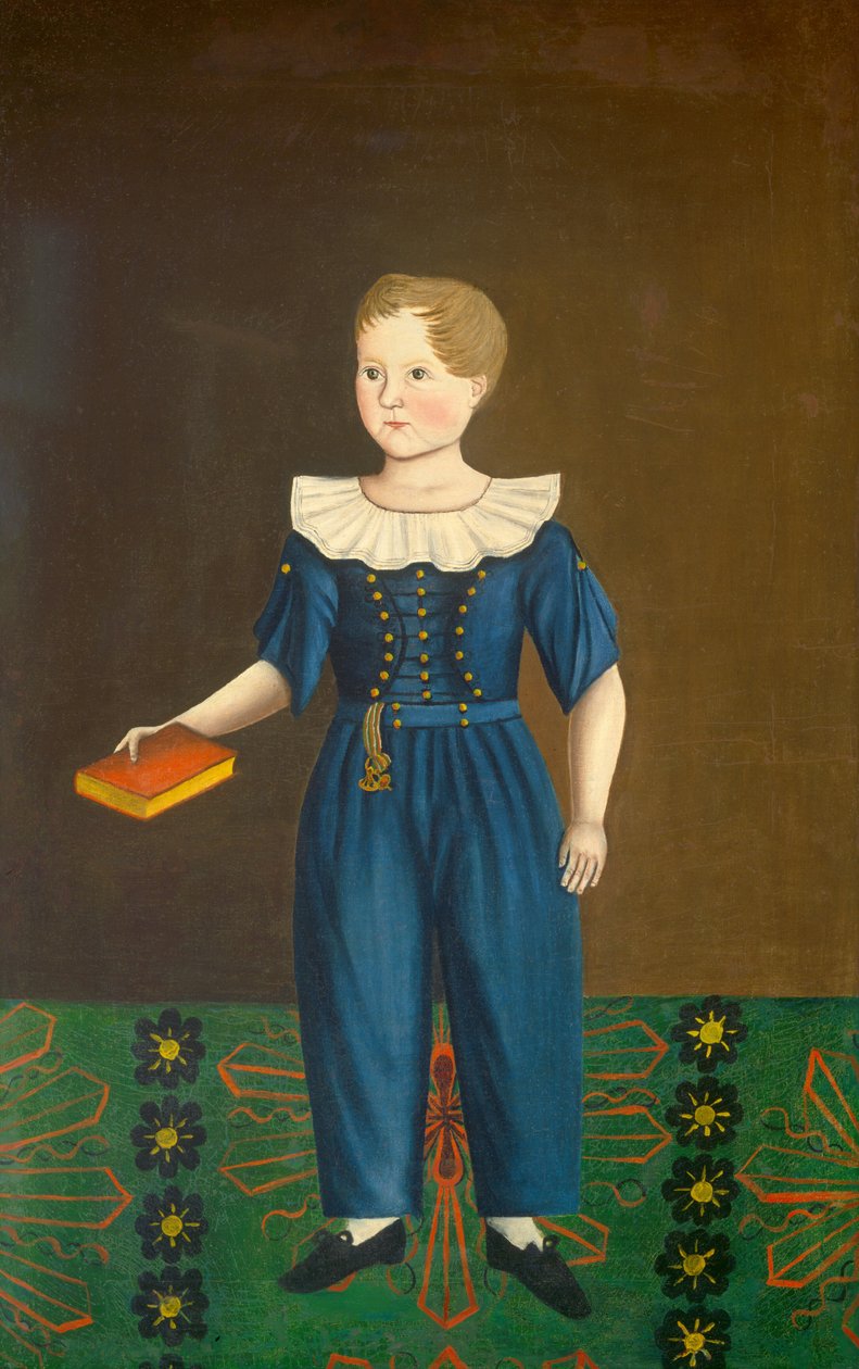 Fiú kékben, c. 18201830. alkotó: Unbekannt