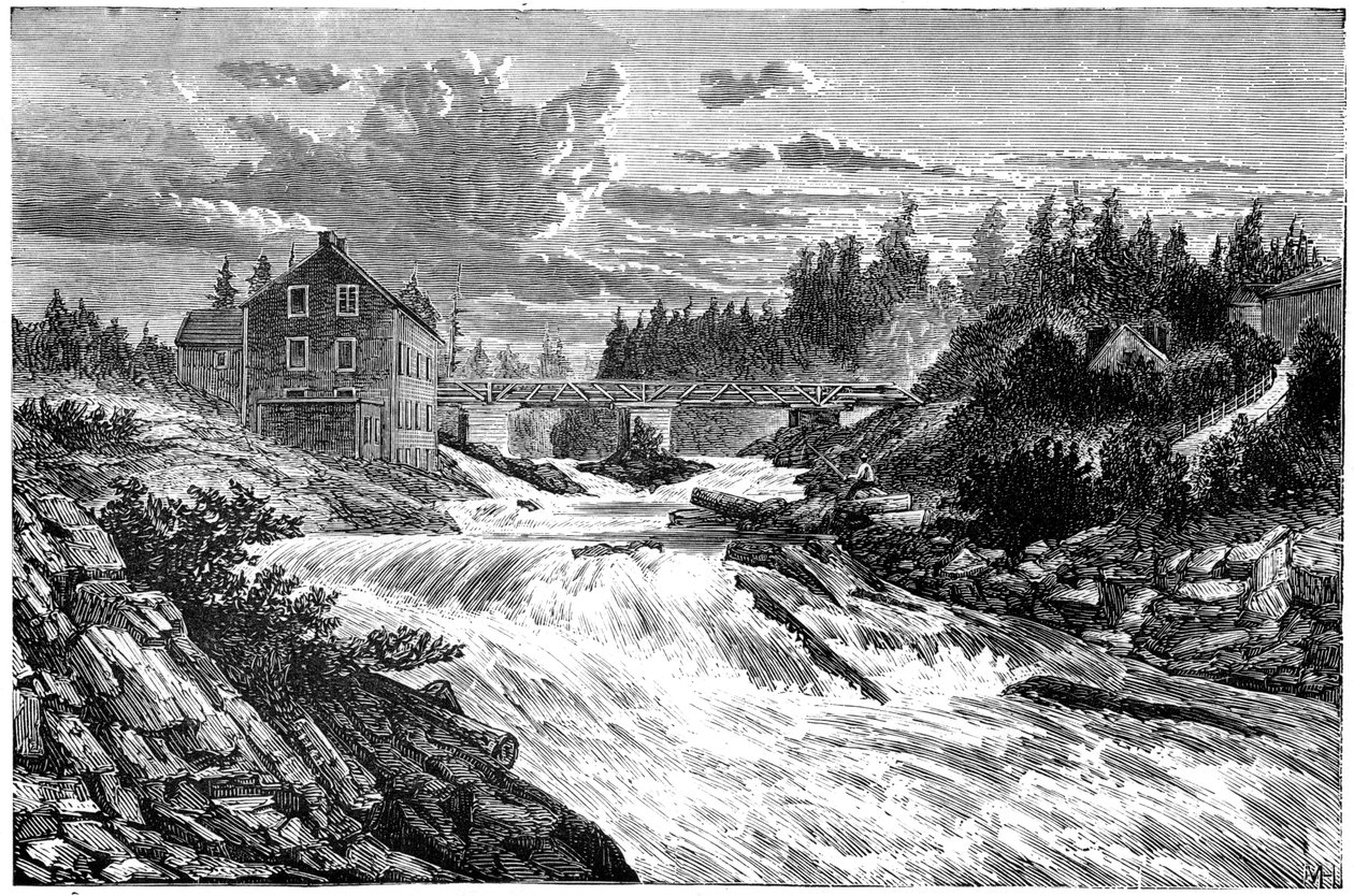 Bracebridge, Muskoka, Ontario, Kanada, 19. század alkotó: Unbekannt
