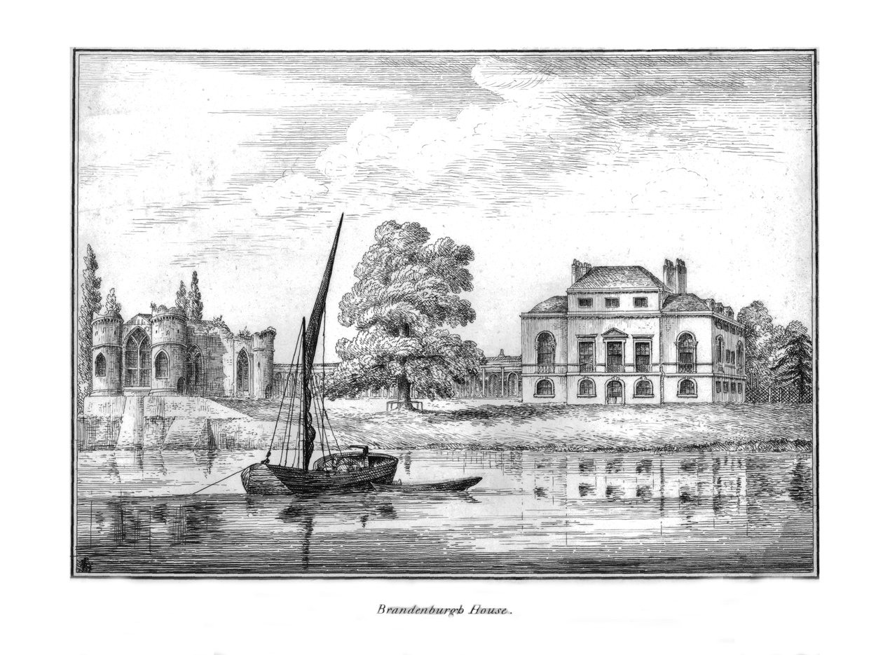 Brandenburgh-ház, C1790, 1795 alkotó: Unbekannt