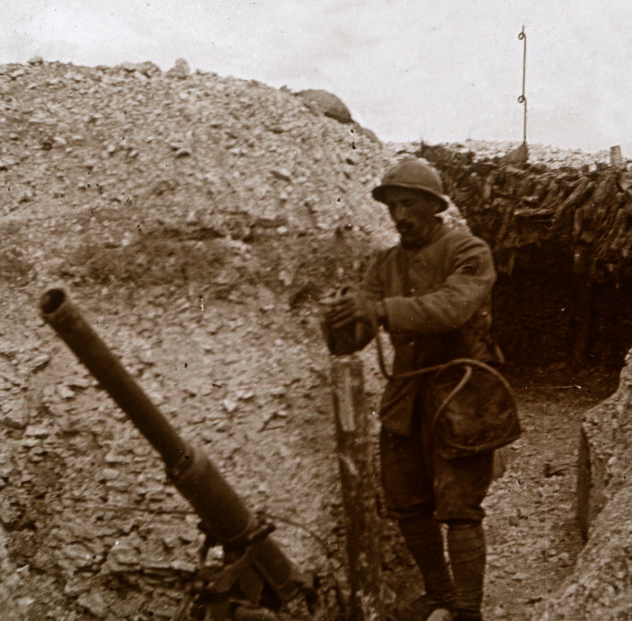 Brandt fegyver, c1914-c1918 alkotó: Unbekannt