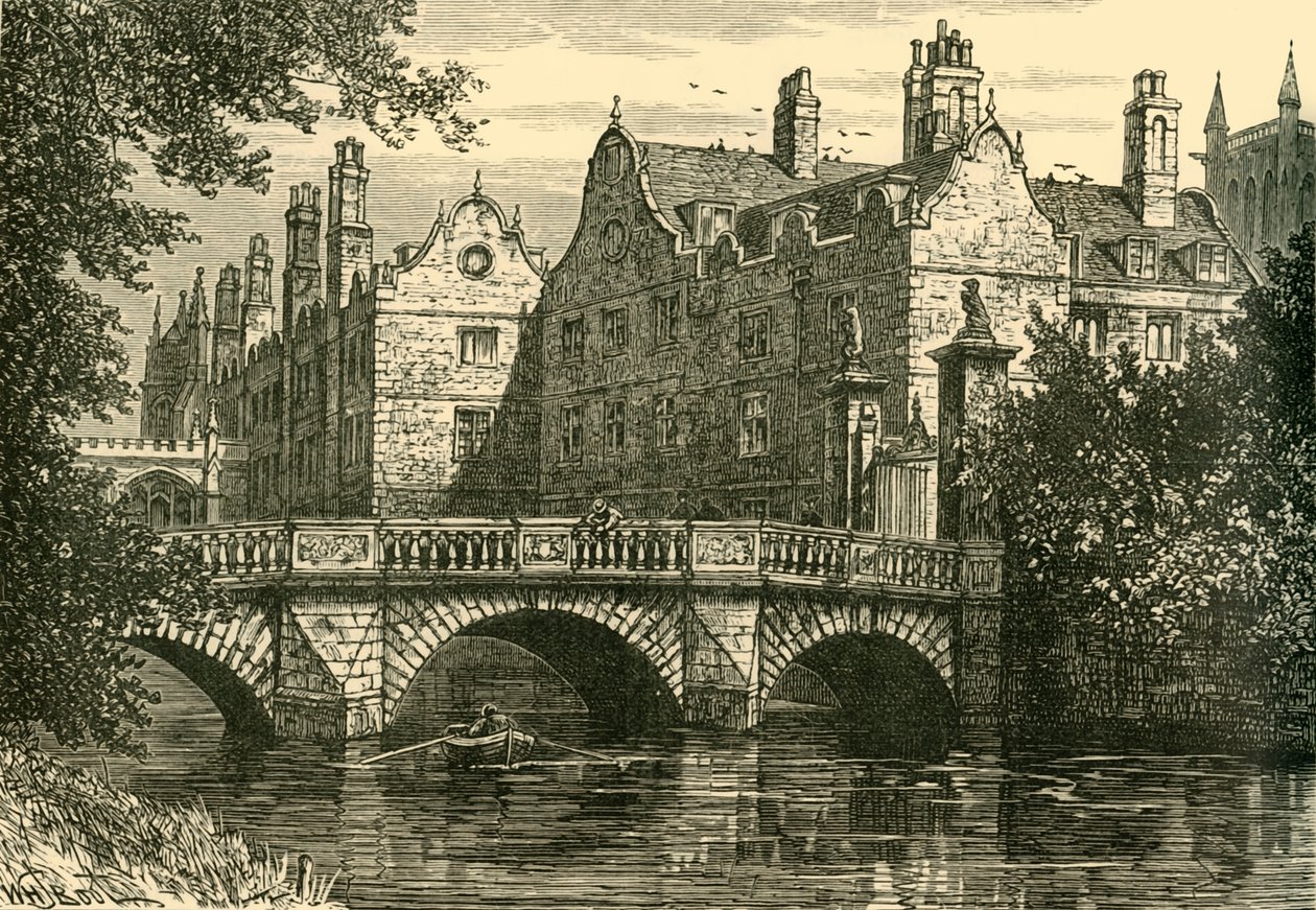 Bridge, St. Johns College, 1898. alkotó: Unbekannt