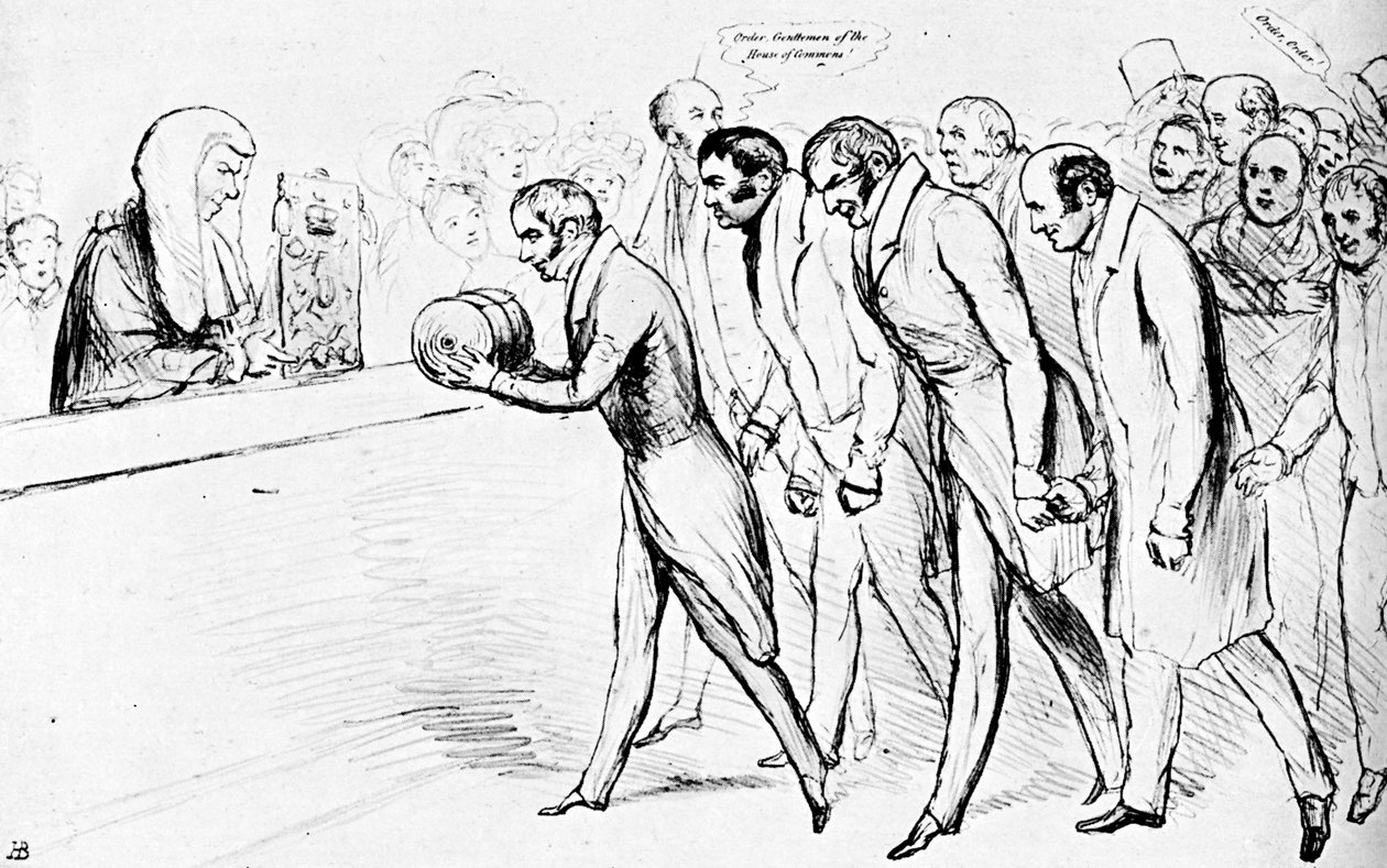 Bringing Up Our Bill, c1832 c1905 alkotó: Unbekannt