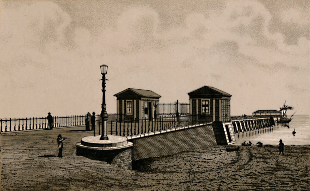 Britannia Pier, 1880. alkotó: Unbekannt