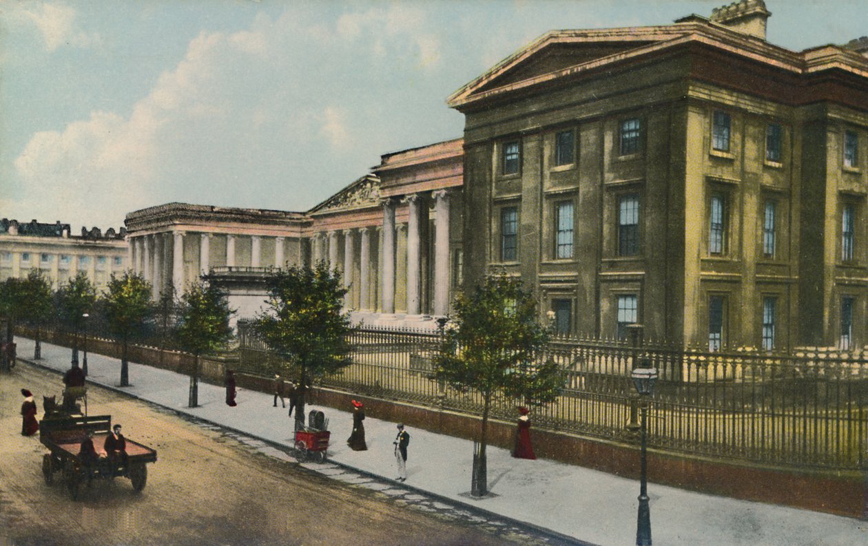 British Museum, London, 1900-as évek. alkotó: Unbekannt