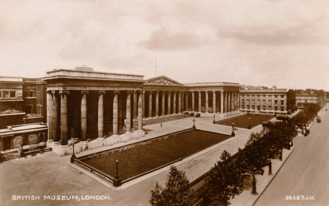 British Museum, London, 1920. alkotó: Unbekannt