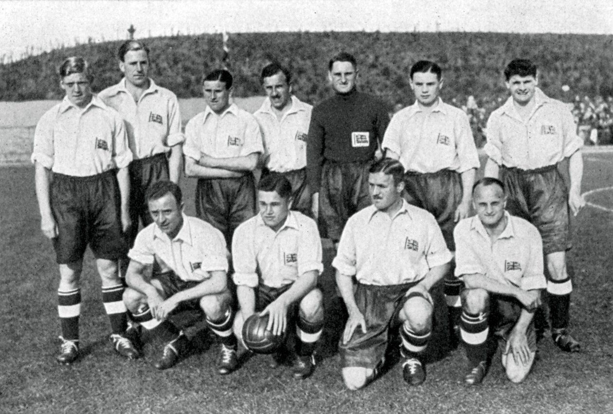 Brit olimpiai labdarúgó-válogatott, berlini olimpia, 1936 alkotó: Unbekannt