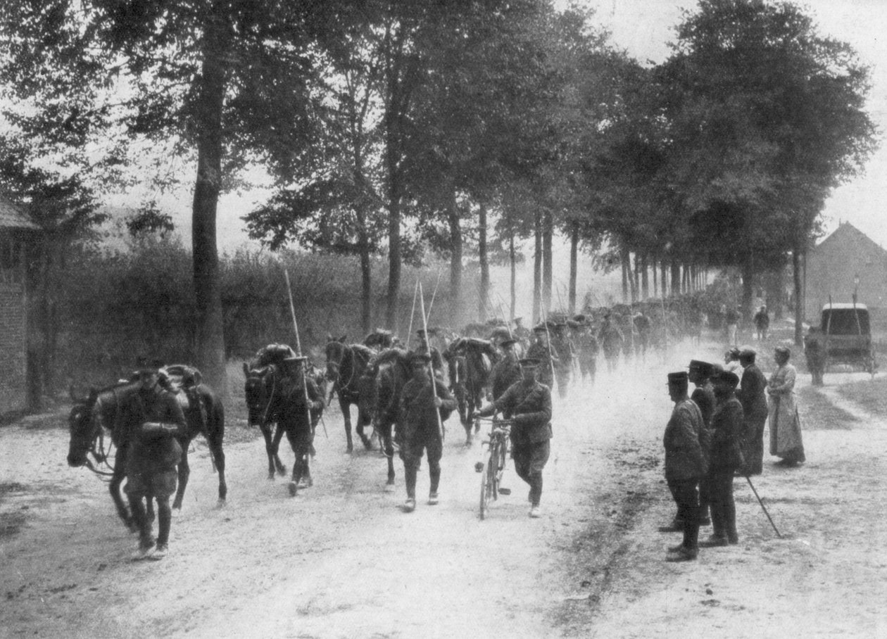 Brit lovassági lándzsa, Franciaország, 1914 alkotó: Unbekannt