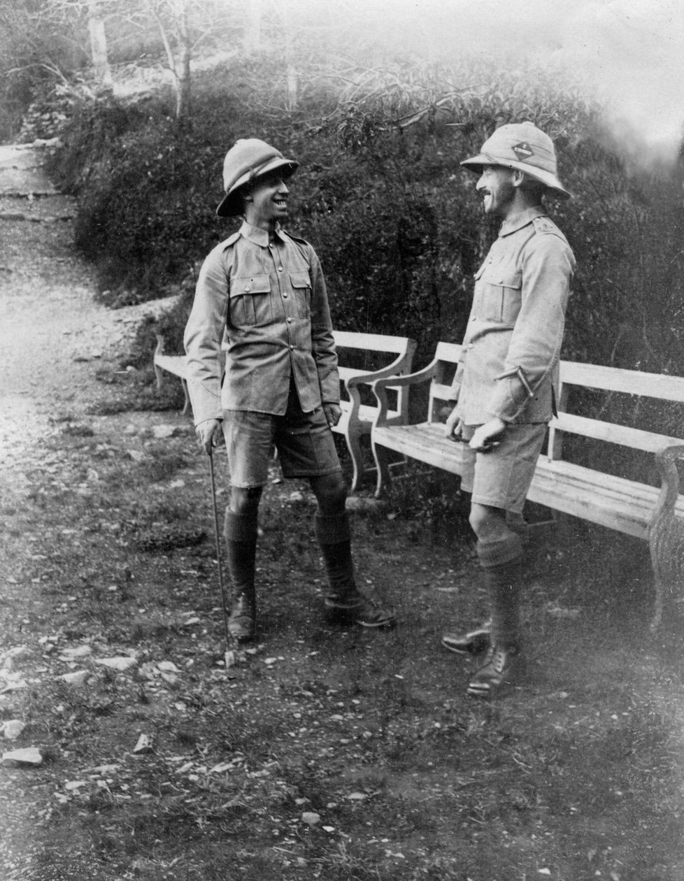 British Soldiers, Chakrata, India, 1917 alkotó: Unbekannt