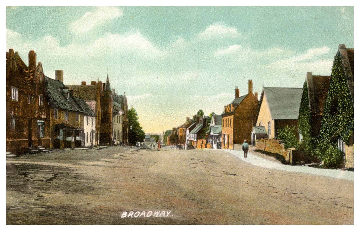 Broadway, Gloucestershire, XX. század eleje alkotó: Unbekannt
