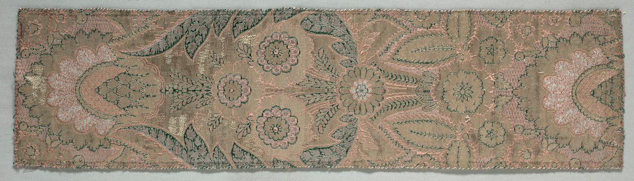 Brokát textil, c. 1700. alkotó: Unbekannt